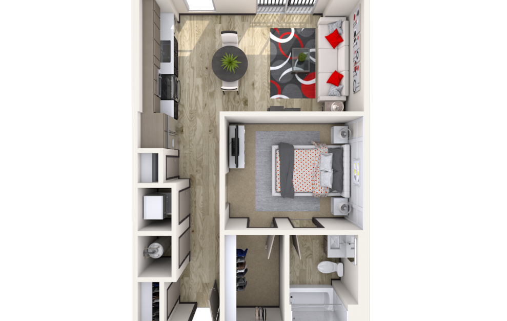 A10 Apartment Floor Plans Chamblee, GA The Keswick